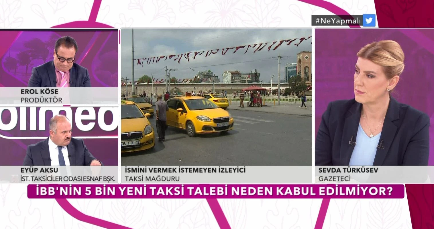 İstanbul Taksiciler Odası Esnaf Başkanı Eyüp Aksu, İBB'yi eleştirdi, formülünü açıkladı! Taksicinin cebi dolarsa sorun çözülür